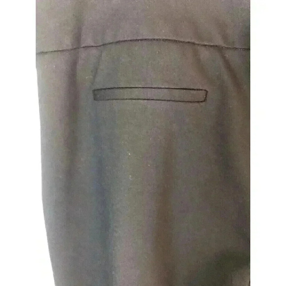 Dalia XL Black Point Knit Pull On Pants Bootcut Pockets Heavy Weight Stretch - Picture 2 of 4